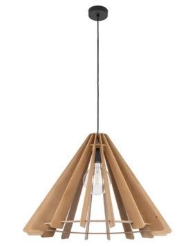 Люстра, подвесной светильник TK-Lighting TKL6611 ERIS WOOD LAMPA WISZACA 1 LxЕ27 IP20 коричневый TKL6611 фото