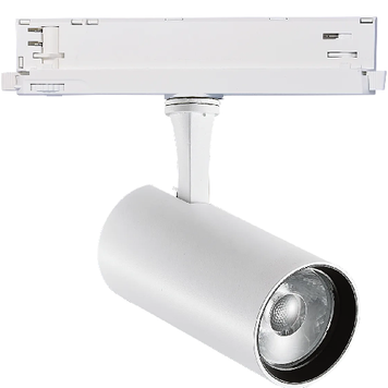 Трековий світильник IDEAL-LUX IL302621 FOX TR 3-PHASE 25W CRI90 3000K DALI WH IL302621 фото