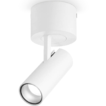 спот IDEAL-LUX IL258287 PLAY PL BIANCO LED 7W 520lm 3000K белый IL258287 фото