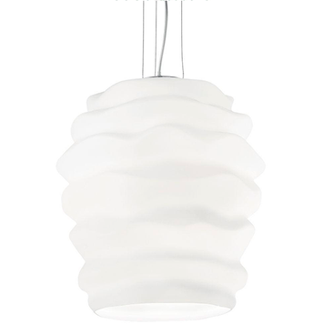 Люстра подвесная IDEAL LUX IL132365 KARMA SP1 BIG 1хЕ27 IP20 белый IL132365 фото