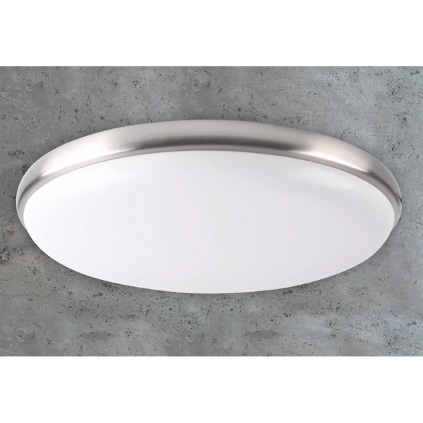 Светильник потолочный Polux METIS 30 Led 1x18W 4000K 1200Lm IP20 белый, хром 5901508314840 5901508314840 фото
