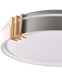 Люстра с пультом светодиодная, потолочный светильник Goldlux 328854 Arletta 50 Led 1x48W 3000K-6000K 8000Lm IP44 Серый 095407 фото 4