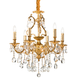 Світильник підвісний, люстра IDEAL LUX IL60507 GIOCONDA SP6 ORO 6хЕ14 IP20 золотий IL60507 фото 1
