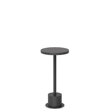 Уличный светильник IDEAL-LUX IL347820 TOFFEE PT D160 H025 NERO LED 11W 1200lm 3000K IP65 чёрный IL347820 фото