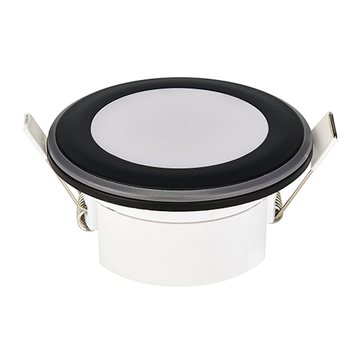 Світлодіодний світильник вбудований LED PARKER-5 5W 4200K чорний 016-071-0005-020 фото