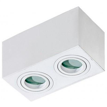 Точковий світильник Azzardo AZ2823 BRANT 2 SQUARE IP44 WHITE AZ2823 фото