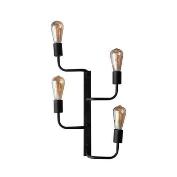 Бра в стиле лофт MSK Electric Asket NL 6036/4 614742 BK 614742 фото