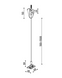 Комплект подвесов для троса Kloodi KDTR-291 WH белый KDTR-291 WH фото 3