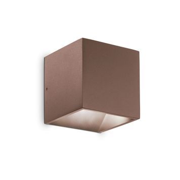 Фасадний світильник IDEAL LUX IL326627RUBIK AP COFFEE 8,5W 660lm 3000K IP54 коричневий IL326627 фото