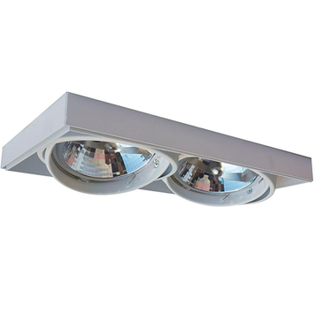 Точечный светильник ONEON DL 111-2 94364-WH ZUMALINE 2хGU10 белый 94364-WH фото