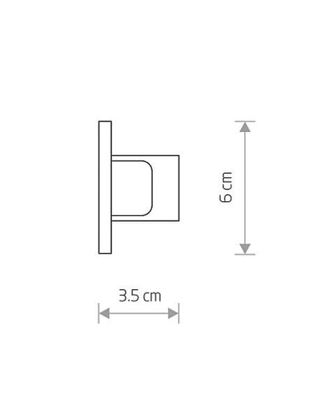 Заглушка Nowodvorski 8975 Profile recessed dead end cap IP20 Bl 8975 фото