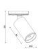 Светильник трековый однофазный KLOODI KD-MIO TR WH KD-MIO TR WH фото 3