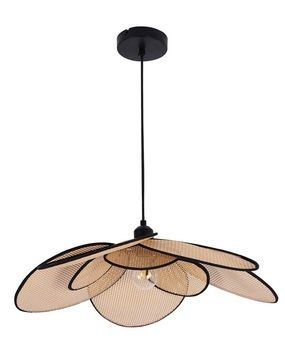 Подвесной светильник, люстра Polux Tobago E27 1x20W IP20 бежевый 5901508331182 5901508331182 фото