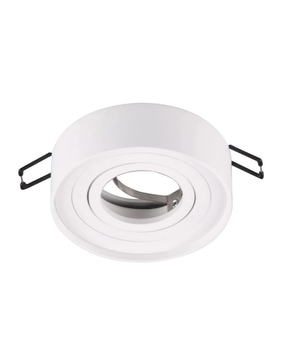 Точковий світильник Goldlux 319876 Gaja GU5.3 1x12W IP20 WH 047502 фото