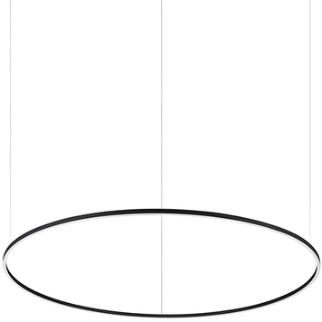 Подвесная люстра IDEAL-LUX IL304458 ORACLE SLIM SP D150 ROUND 77W 7900lm 3000K DALI BK черный IL304458 фото
