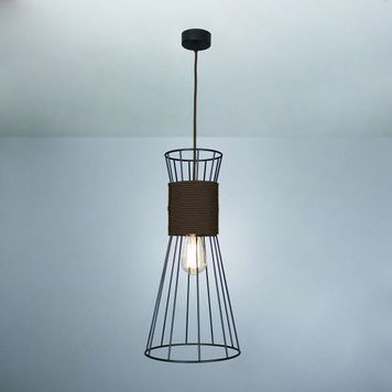 Подвесной светильник IMPERIUM LIGHT Corset E27 84150.05.23 IP20 черный/коричневый 84150.05.23 фото