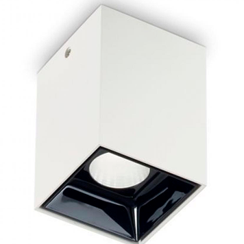 Точковий світильник Ideal Lux IL206011 NITRO PL SQUARE D07 BIANCО 15W 1400lm 3000K білий IL206011 фото
