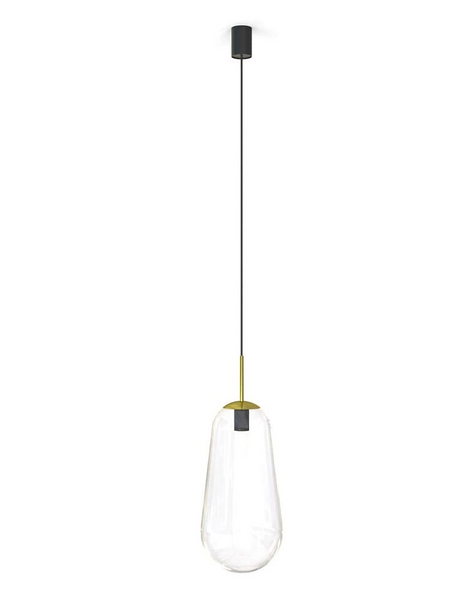 Підвісний світильник, люстра Nowodvorski 8671 Pear l E27 1x25W IP20 Золотий 8671 фото