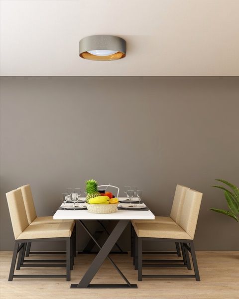 Світильник стельовий Goldlux 323224 Tuluza LED 1x18W 4000K 1850Lm IP20 сірий 323224 фото