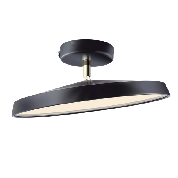 Люстра потолочная KAITO 2220516003 LED 1x18W 3000K 1560Lm IP20 чёрный 2220516003 фото
