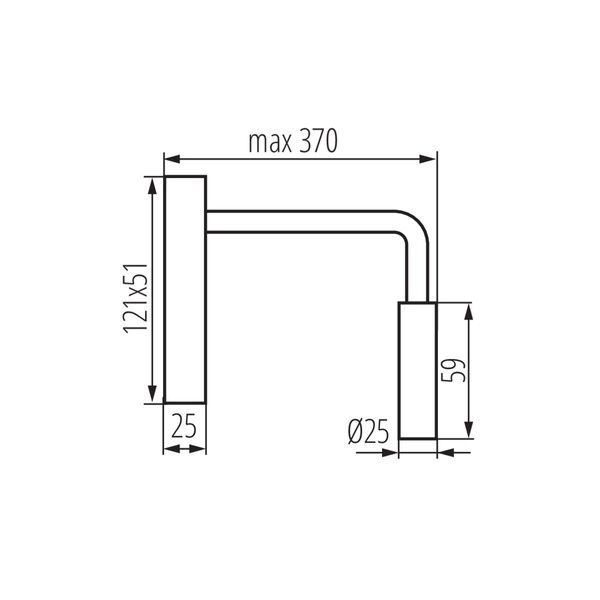 Бра Kanlux К32523 Tonil II LED B, 3.3 Вт, 145 лм, 3000K К32523 фото