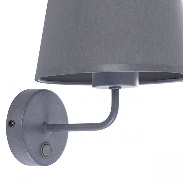 Бра TK LIGHTING TKL1880 MAJA Е27 IP20 сірий TKL1880 фото