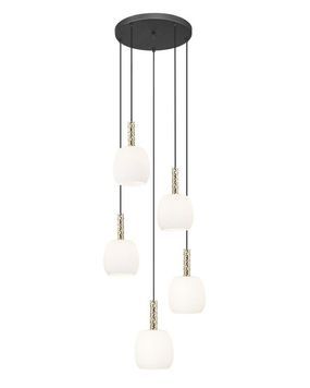 Подвесной светильник, люстра Zuma Line P0076-05G-P7AA Calvo G9 5x28W IP20 золотой (5907925003725) P0076-05G-P7AA фото