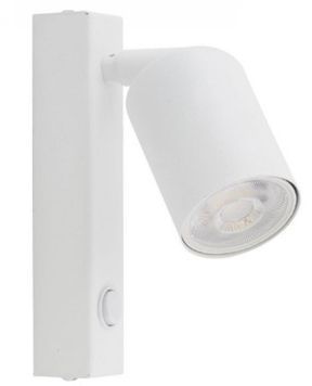 Бра, спот, настенный светильник TK Lighting TKL6186 TOP WHITE 1хGU10 IP20 белый TKL6186 фото