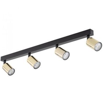 Спот TK Lighting TKL5969 TOP 4 IP20 4xGU10 Черно-золотой TKL5969 фото
