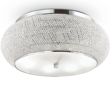 Светильник потолочный IDEAL LUX IL164991 PASHA' PL14 CROMO 14xЕ14 хром IL164991 фото