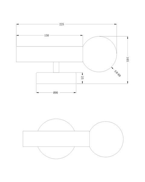 Бра, настенный светильник Zuma Line W230627601A Freya G9 1x5W IP20 черный W230627601A фото