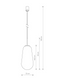 Подвесной светильник, люстра Nowodvorski 7797 Pear L E27 1x25W IP20 Черный 7797 фото 4