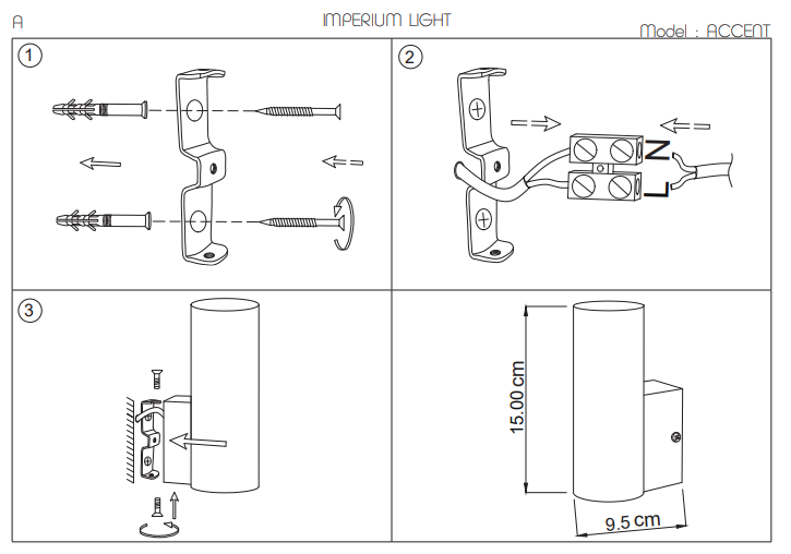 Бра Imperium Light Accent 45115.19.19 MR16 GU10 IP20 желтый 45115.19.19 фото