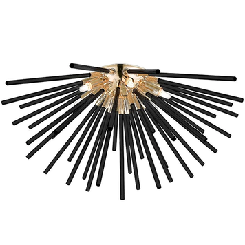 Стельова люстра URCHIN BLACK-GOLD Zuma Line C0491-06B-F7BC 6xG9 чорний, золотий C0491-06B-F7BC фото