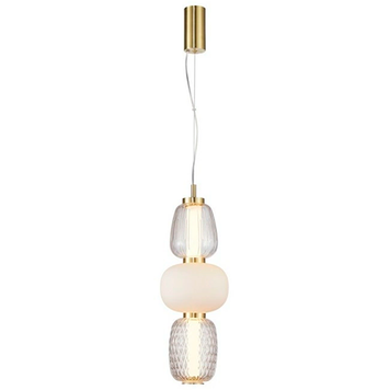 Подвесной светильник, люстра Italux PND-98374-28W-GD Eris Led 1x28W 3000K 3748Lm IP20 Золотой 063943 фото
