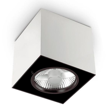 Точковий світильник Ideal Lux IL140902 MOOD PL1 D09 SQUARE BIANCO GU10 IP20 білий IL140902 фото