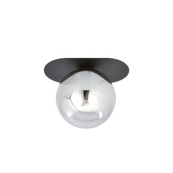 Потолочный cветильник Emibig PLAZA 1 BL/GRAPHITE Е14 IP20 черный, графит 1119/1 1119/1 фото