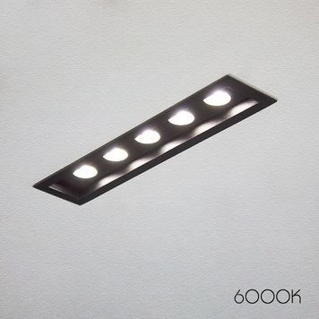 Точечный светильник IMPERIUM LIGHT Express 441522.05.05.93, LED 5x7.5W 6000K чёрный 441522.05.05.93 фото