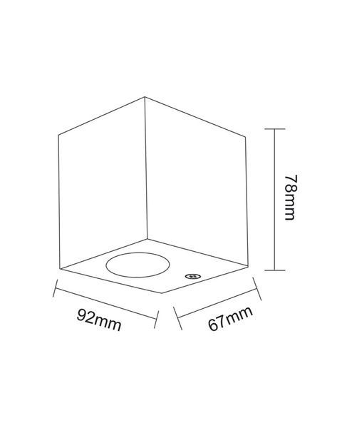 Уличный светильник Polux 5901508313379 Boston GU10 2x10W IP44 белый 5901508313379 фото