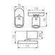 Світильник спот Kanlux 29121 LAURIN EL-1O B, GU10, IP20 29121 фото 2